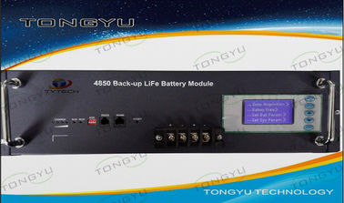 Kommunikations-Batterie englischer LCD der Solarenergie-48V des Akkumulator-50Ah