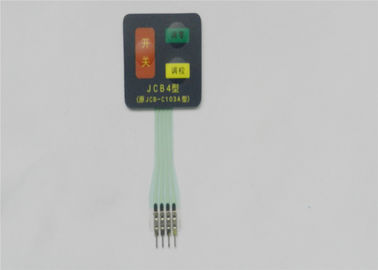 Flexibler LED-Tast-PWB-Membranschalter mit dem grünen Öl gedruckt
