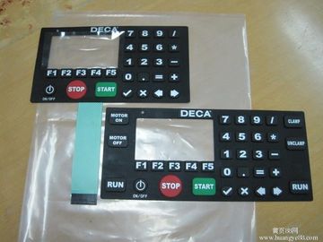 Silikonkautschuk-Membranschalter-Tastatur-Metallhaube mit der Prägung von 1500 V DC