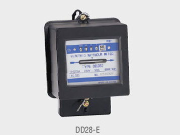 Elektronisches Wattstunden-Meter des einphasig-DD28 mit aktiver/reagierender Art Wechselstroms