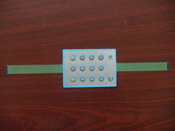 Siebdruck druckte Membranschalter PVCs flexiblen 0~30V DC-Nennstrom