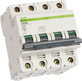 Minileistungsschalter zuverlässiges 6A 10A 16A, C60N-Leistungsschalter ULs IEC60898