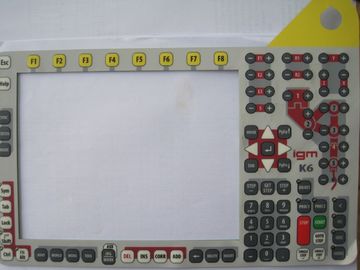 Flexibler Tastatur-Membranschalter-Platten-Kupfer-Stromkreis mit Metallhaube