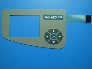 Wasserdichter Druckknopf-flexibler Membranschalter, Dünnfilm-Schalter-Platte