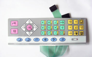 Tasttastatur-Membranschalter-Platte mit flacher Tastatur für Telefonapparat