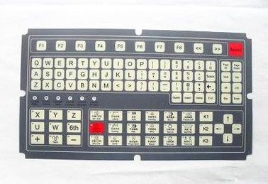 Industrielle LED-Membranschalter-Tastatur/Platte 280g mit flachem Knopf