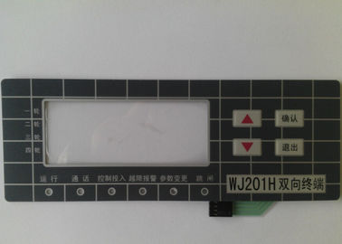 Kundenspezifischer Touch Screen wasserdichter Membranschalter mit 3M-Kleber, hohe Empfindlichkeit