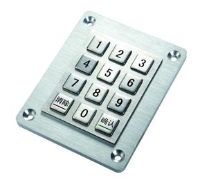Wasserdichte Edelstahl-Tastatur