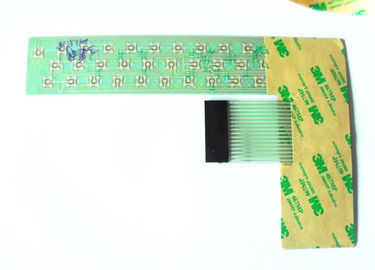 Backlight Membranschalter-Gewohnheit 3Ms klebende flexible mit LED-Fenster