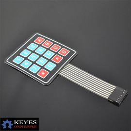 Modul für Matrix-Tastatur-Membranschalter-Mikroprozessor-Bedienfeld Arduino 4 * 4