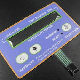 Membranschalter-Platte PVCs wasserdichte mit Metallhaube, Isolationswiderstand