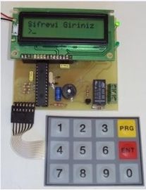 Mattes Finish überlagerte mit PWB-Membranschalter für automatische Regeleinrichtung, Kleber 3M467