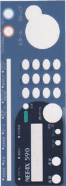 Konkav-Konvexe Tastsilikon-Tastatur-Membranschalter-Überlagerungs-Grafiken